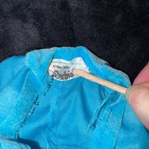 Barbie Vintage Mattel 1984 Active Fashion Fun Blue Jumpsuit #7910